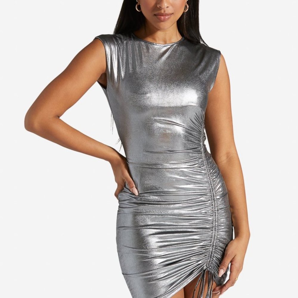 Grey and silver night dress